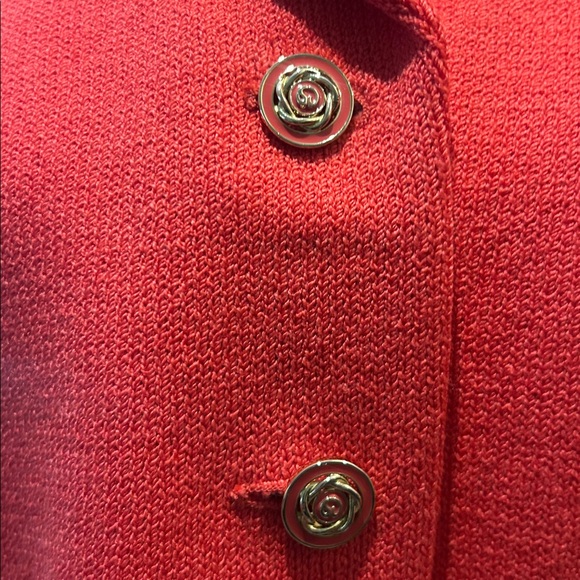 St. John Collection knit jacket and skirt set - Picture 4 of 7